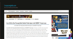 Desktop Screenshot of carapasangbola.com